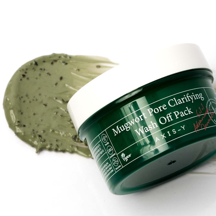 AXIS-Y – Mugwort Pore Clarifying Wash Off Pack, 100ml